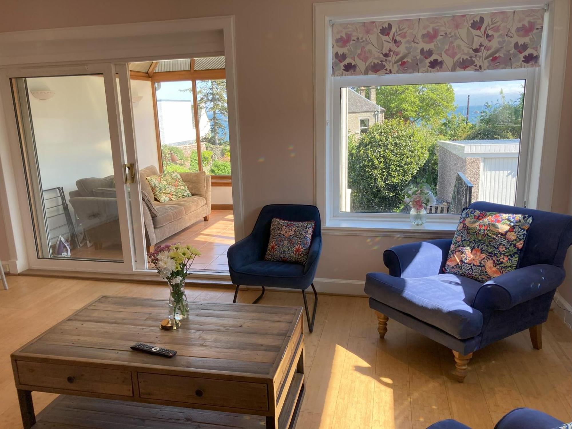 Blacksands Seaview Cottage, Aberdour Esterno foto